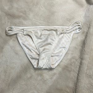 Victoria’s Secret white bikini bottom